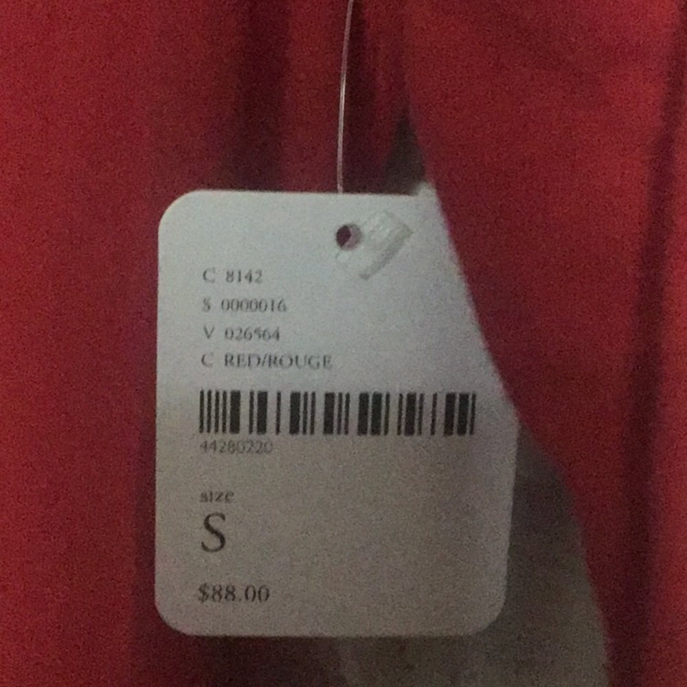 Free People Red Maxi Dress. Sz S.Open Back NWT - Picture 2 of 4